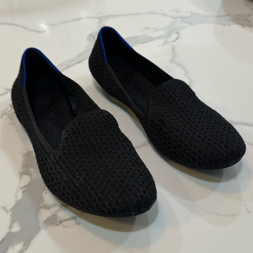 Black Rothy's loafers!